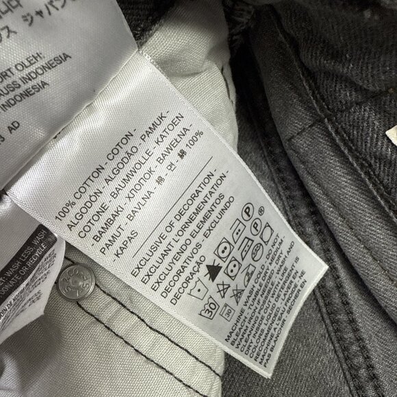 Levi’s 501 Shorts Black Pockets Women’s Size 26 - Picture 9 of 11